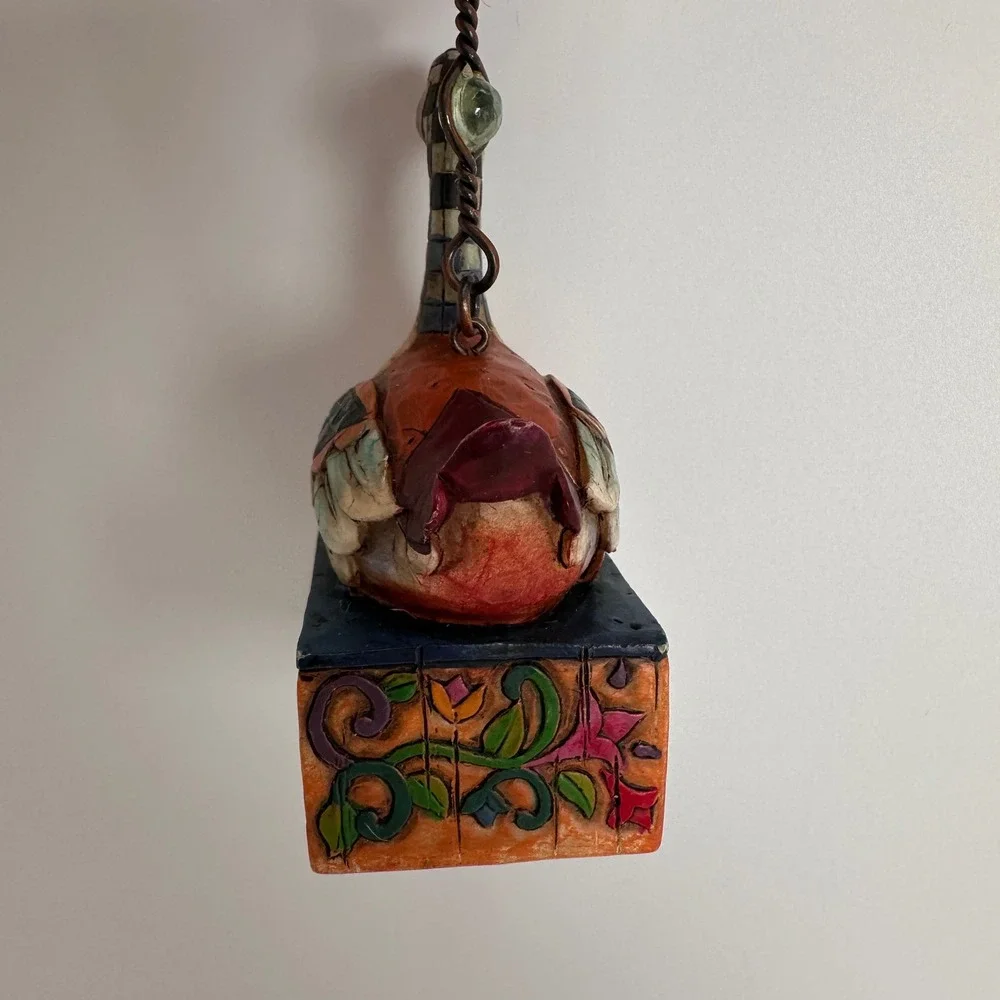 6 Geese Laying Jim Shore Heartwood Creek 12 Days of Christmas Ornament 2005